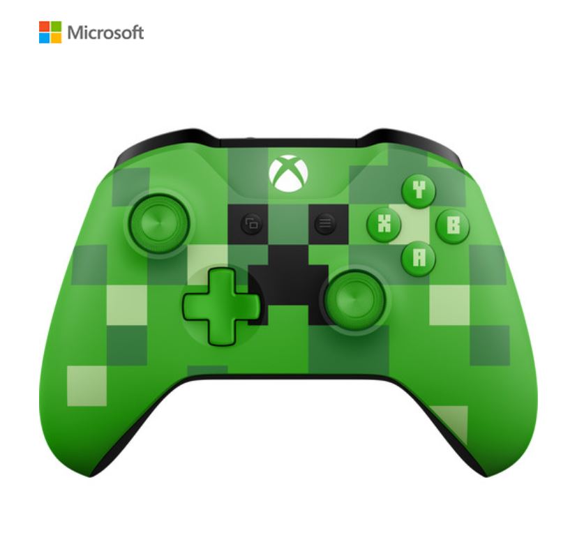 Control Inalambrico Modelo S Minecraft Green Con Juego de Regalo 